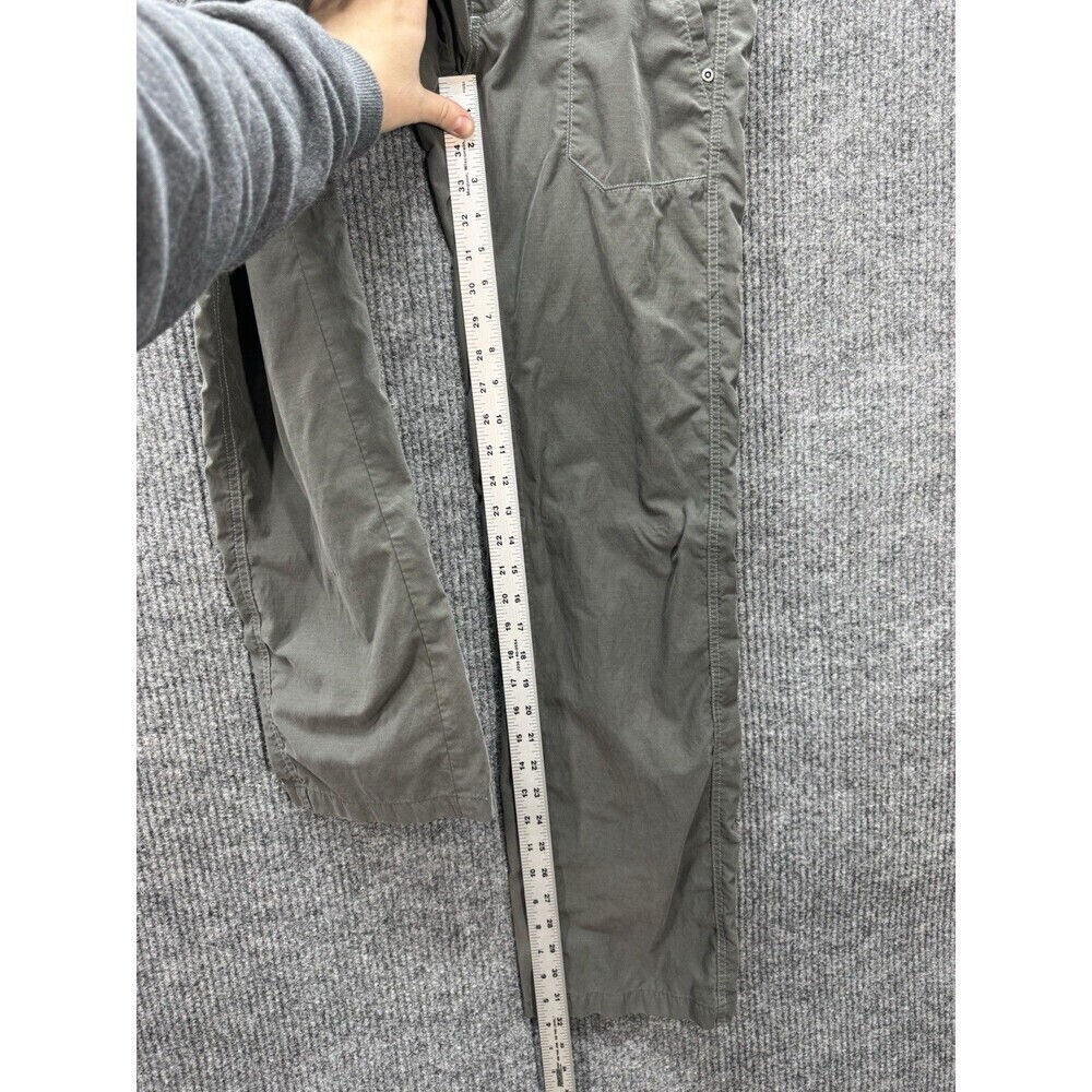 Kuhl Kendra Pants Womens 2 Green Gray Inner Drawstring Cotton Blend Stretch - Picture 8 of 10